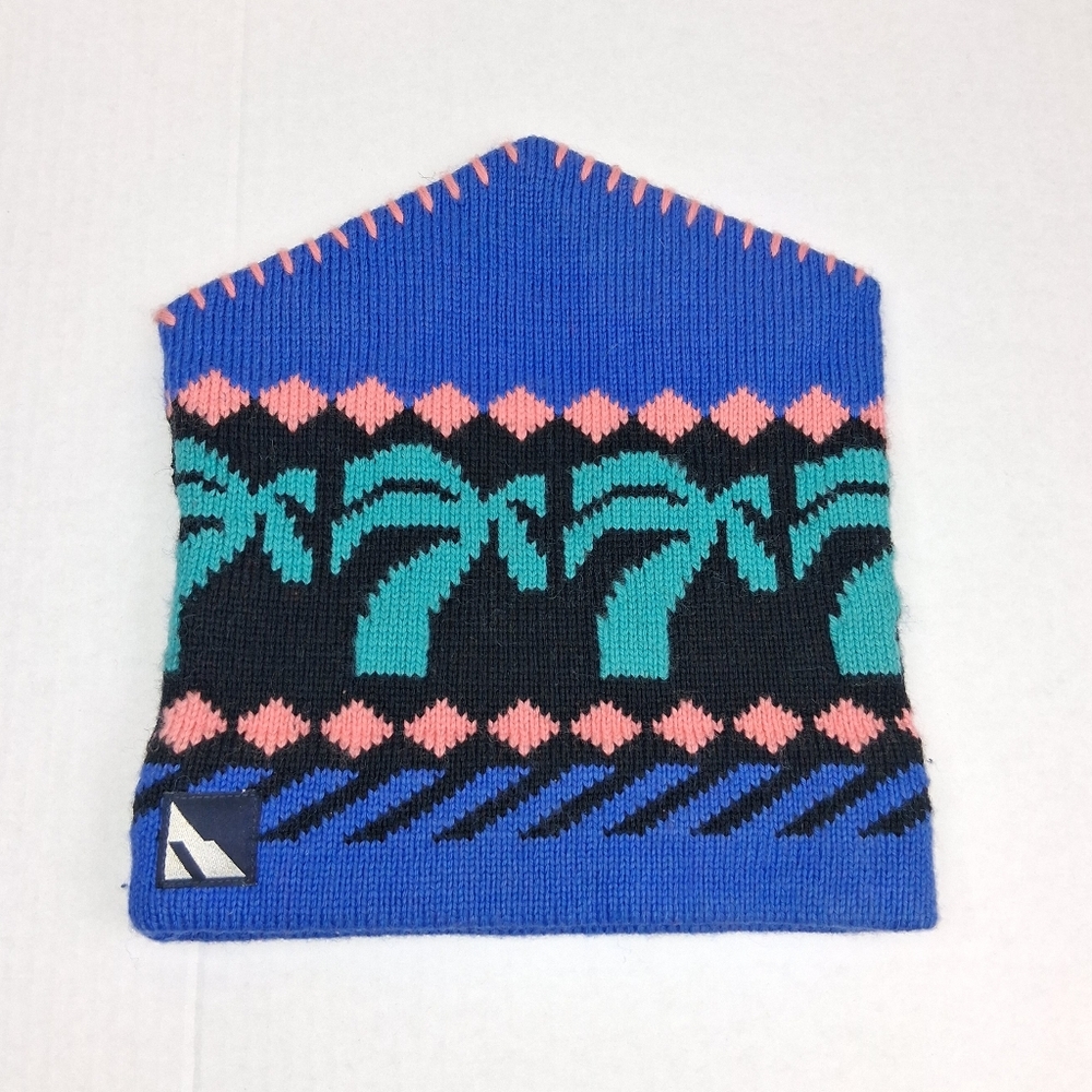 Vintage SERAC 100% Wool Winter Ski Snowboard Beanie Cap Hat